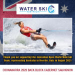 Australian Open World Waterski Team - Coonawarra 2020 Back Block Cabernet Sauvignon - Vennesa Vieke