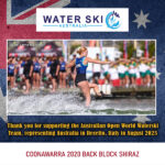 Australian Open World Waterski Team - Coonawarra 2020 Back Block Shiraz - Layne Moroney