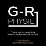 Gladesville Ryde Physical Culture Club - Coonawarra 2022 Reserve Shiraz