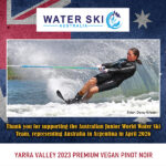 Australian Junior World Water Ski Team - Yarra Valley 2023 Premium Pinot Noir (vegan) - Daisy Green